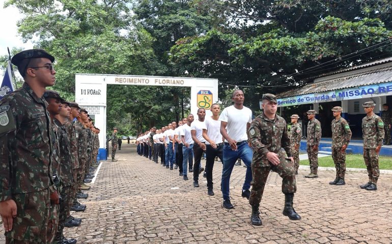 Fato aconteceu no 1º GAC (SL), durante a seleção complementar (Reprodução Facebook 1º GAC SL