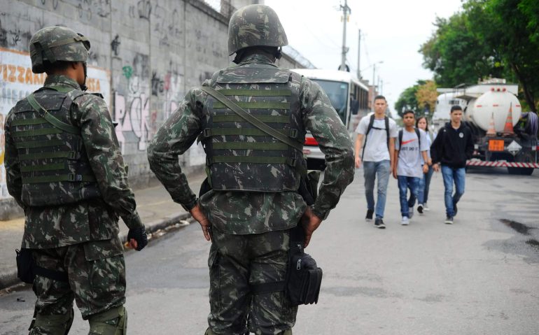 Exército na favela da Maré (Arquivo)