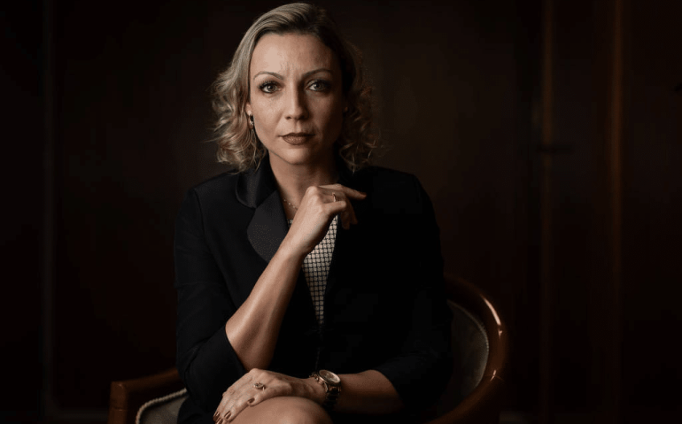 A juíza da auditoria militar Mariana Aquino, que realizou pesquisa sobre assédio sexual nas forças de segurança do país - Eduardo Anizelli/Folhapress