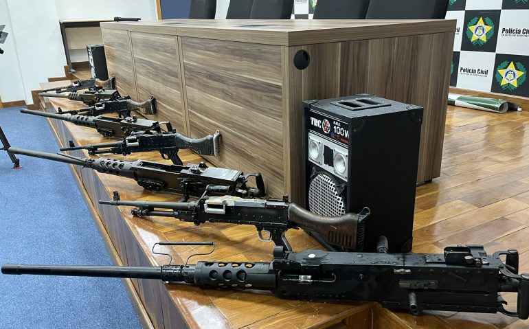 ARMAMENTO APREENDIDO NO RIO