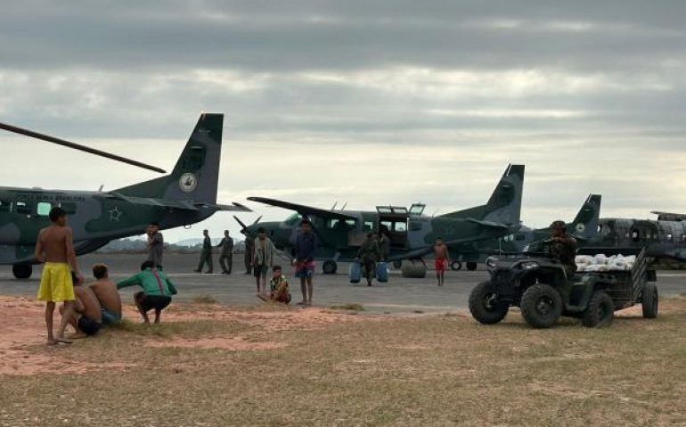 AVIÕES DA FAB - OPERAÇÃO CATRIMANI