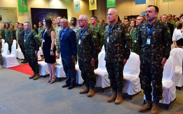 Abertura conferência dos Exércitos Americanos