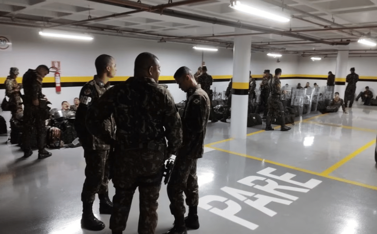 Acantonamento BGP no Planalto 1