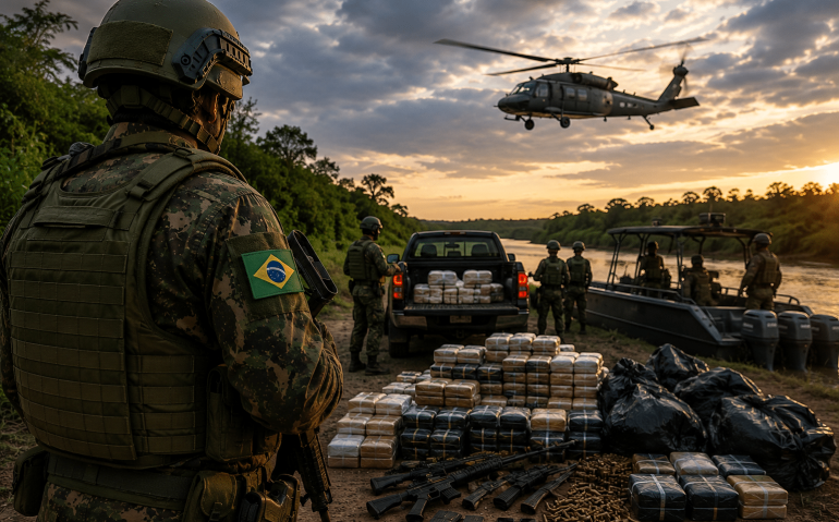 Artigo propões utilização das Forças Armadas contra o crime organizado