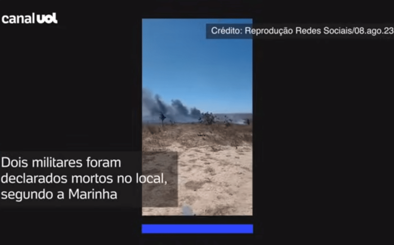 Acidente com helicóptero da Marinha em Foromosa