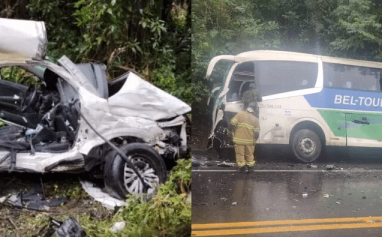 Colisão aconteceu na rodovia Rio-Santos - Foto: Reprodução/Redes Sociais