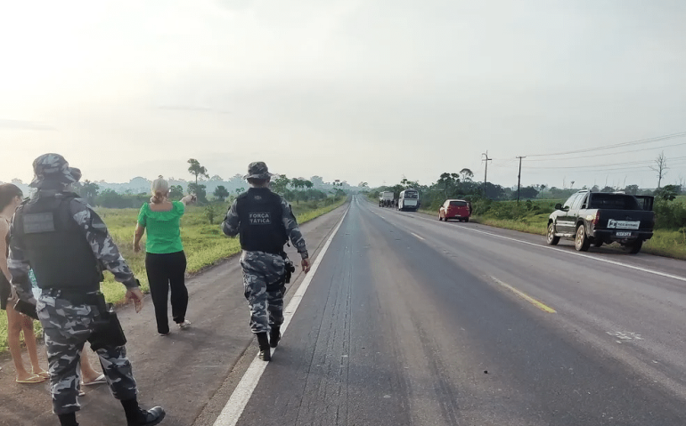 Jovem militar ficou ferido em acidente na manhã deste domingo — Foto: Reprodução/Instagram/Socorristas_boa_vista