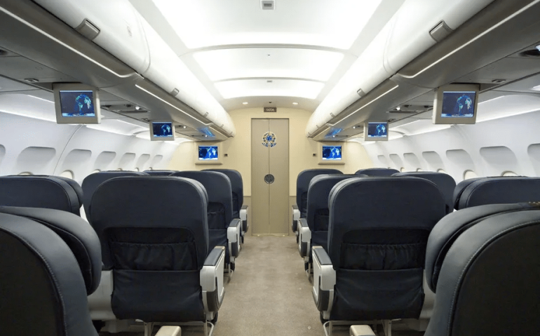Airbus A319CJ entrou em operação em 2005 e ficou conhecido como ‘Aerolula’. Divulgação/ABr - Agência Brasil