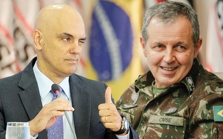 Alexandre de Moraes e General Tomás