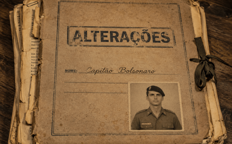 Pasta de alterações de Jair Bolsonaro (Imagem ilustrativa, gerada por IA)