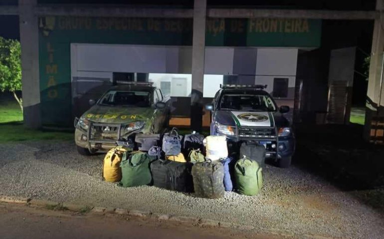Apreensão de contrabando em Cáceres