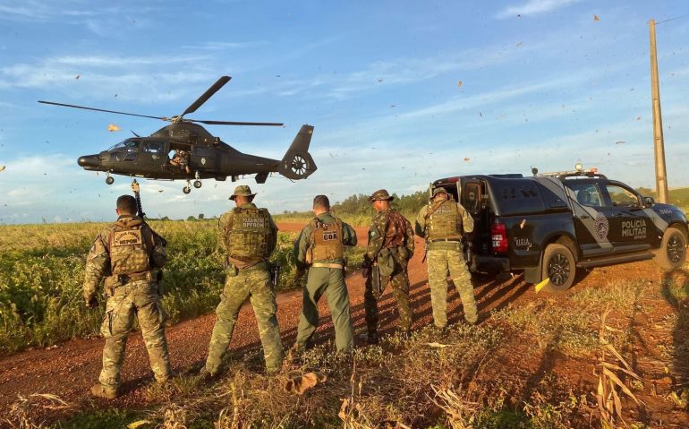 Apreensão de drogas em Guaíra