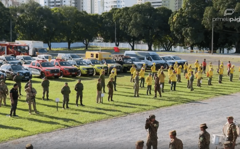 Exército e Marinha no irão combater ao fogo no Pantanal | Imagem: Leonilton Ribeiro