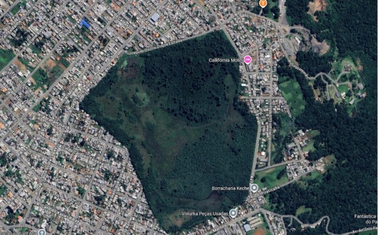 Área do Exército (Imagem: Reprodução/Google Maps)