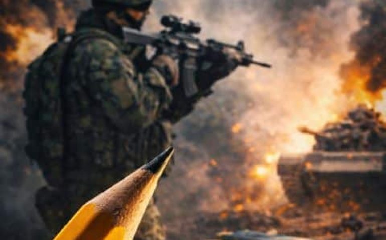 Armas e lápis