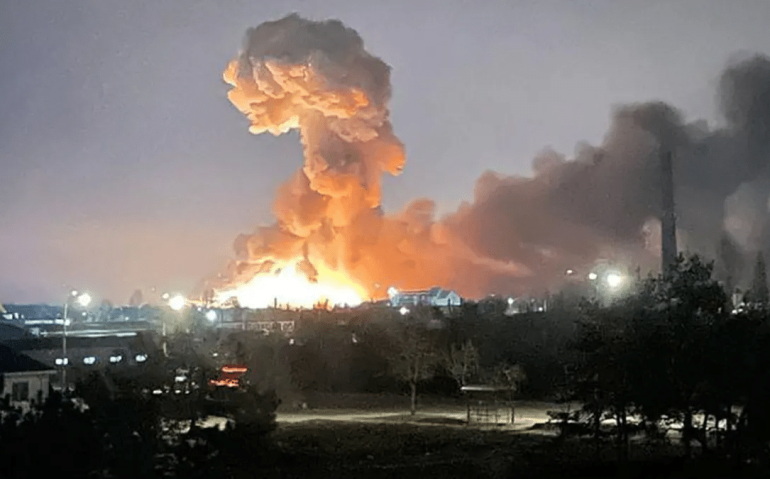 Ataque russo à Ucrânia