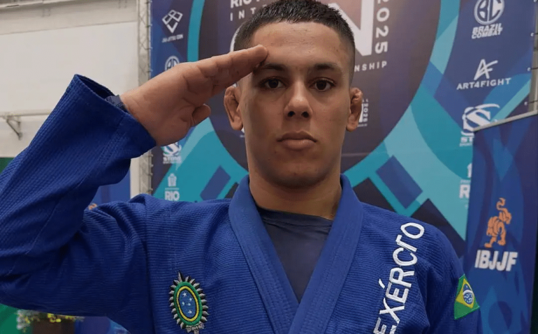 Mica Galvão é um dos grandes destaque da primeira edição do Workshop de Jiu-Jitsu promovido pelo Exército Brasileiro (Foto: Reprodução)