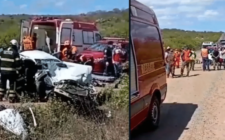 Acidente na BR-226 entre Triunfo Potiguar e Jucurutu - Foto: Reprodução