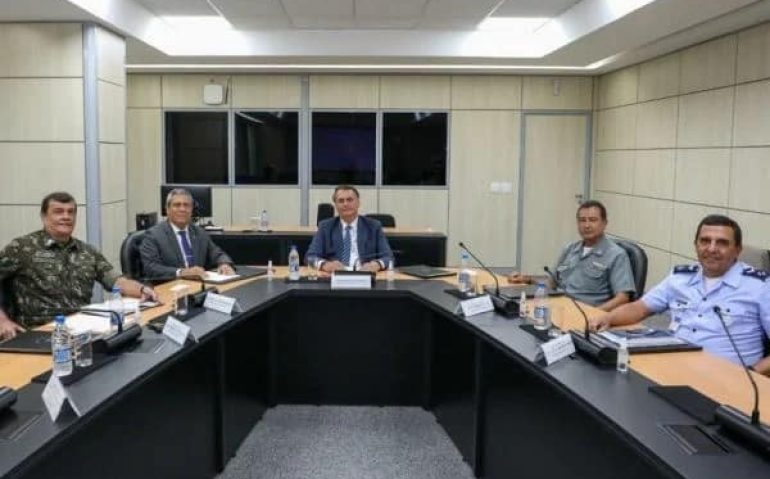 BOLSONADO, BRAGA NETTO E COMANDATES DAS FA