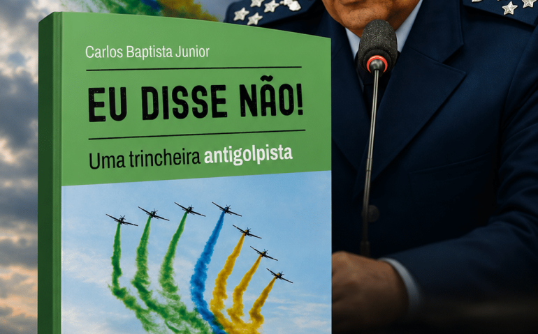 Baptista Júnior lança livro sobre articulações palacianas sobre golpe em 2022