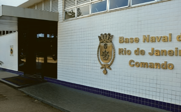Base Naval da Marinha, no Rio de Janeiro, onde a PF flagrou saque de R$ 345 mil