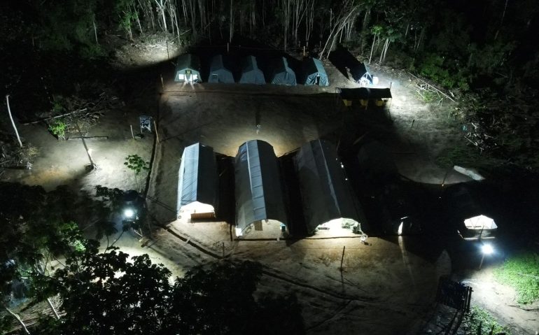 Base militar na Terra Yanomami