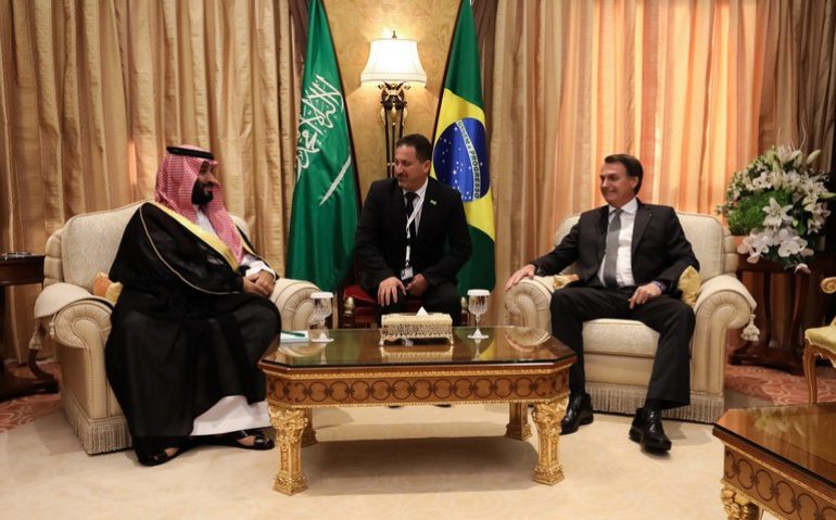 Encontro com Mohammed bin Salman, Príncipe Herdeiro do Reino da Arábia Saudita - Foto: José Dias/PR