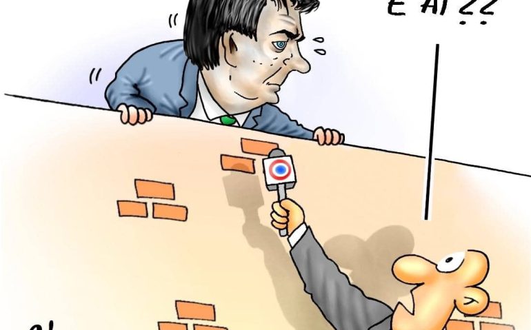 Bolsonaro em cima do muro
