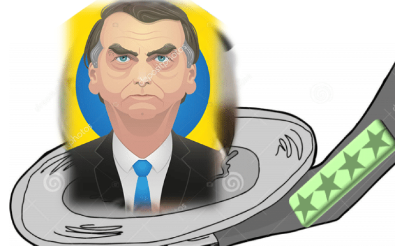 Bolsonaro na bandeja
