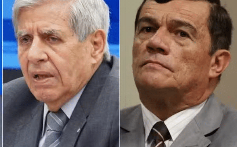 Braga Netto, Augusto Heleno e Paulo Sérgio Nogueira são investigados por tentativa de golpe — Foto: Adriano Machado / Reuters, Pablo Valadares/Câmara dos Deputados, Cristiano Mariz/Agência O Globo