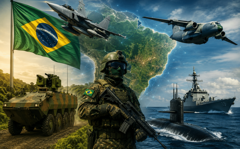 Brasil ocupa a 11ª posição no Global Fire Power