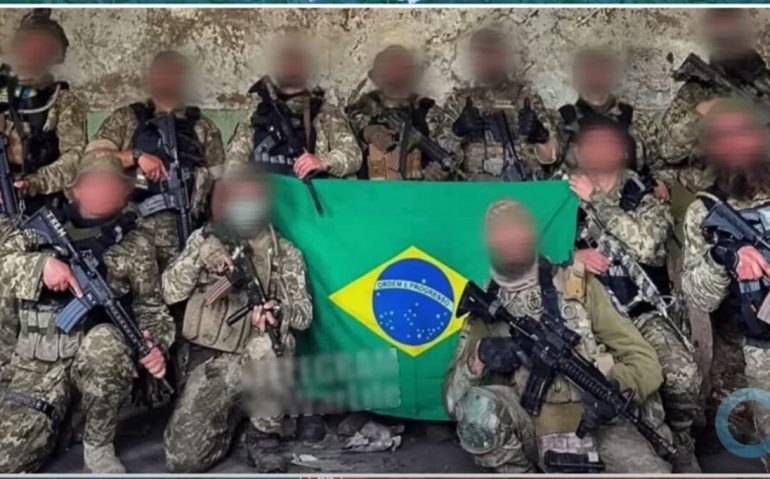 Brasileiros no exército da Ucrânia