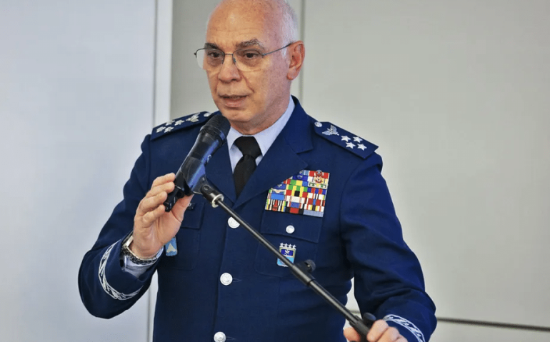 O Tenente-Brigadeiro Damasceno, comandante da Força Aérea Brasileira (FAB) Reprodução FAB