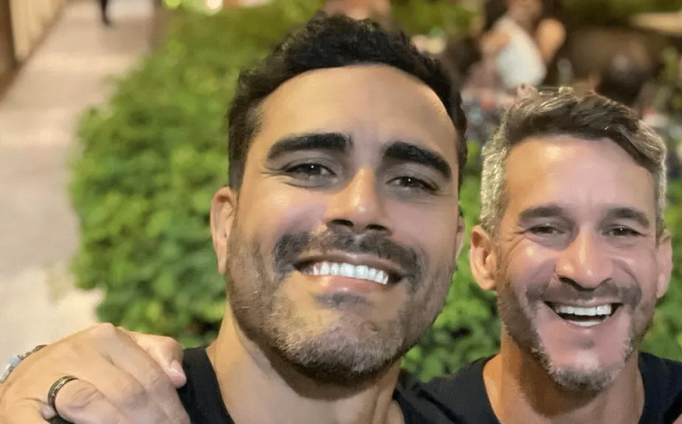 Felipe e Cristiano namoraram por dois anos - Reprodução