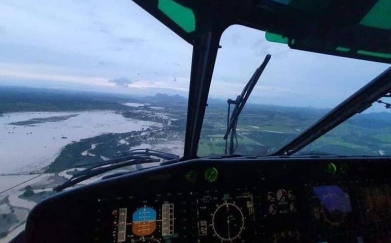 Duas aeronaves e 16 militares de Taubaté foram enviados para a Bahia — Foto: Divulgação/Cavex