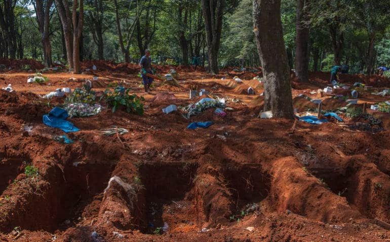 Cemitério Vila Formosa enterra pessoas mortas por suspeita de coronavírus