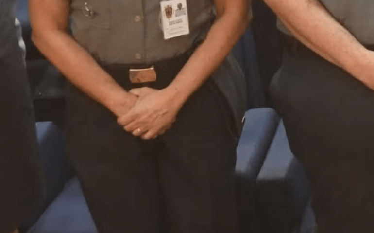 Capitão de Mar e Guerra Médica, Gisele Mendes, Superintendente de Saúde do Hospital Naval Marcílio Dias