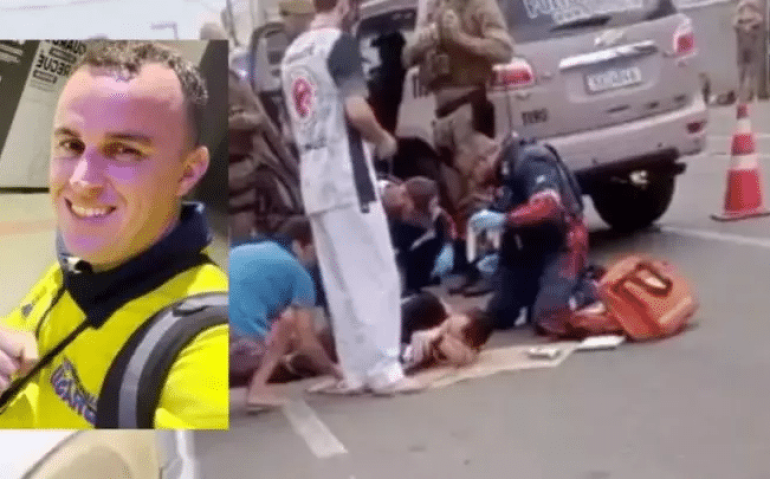 Cabo do Exército atingido por disparo em Navegantes