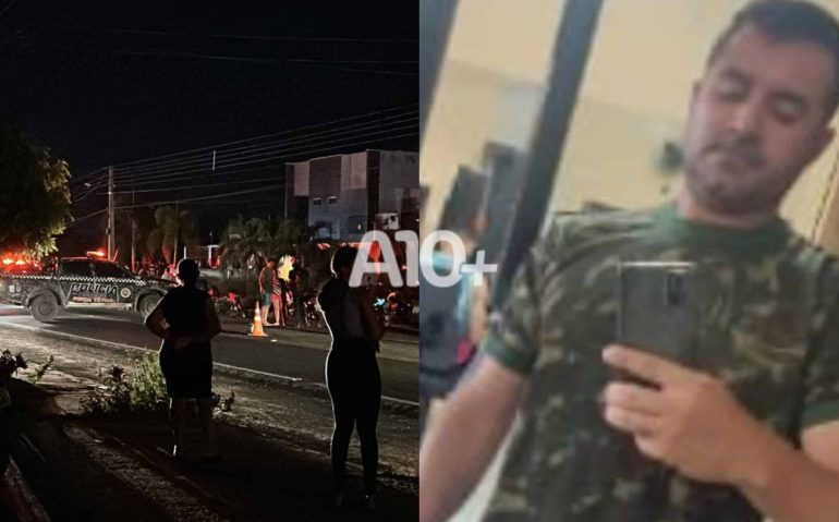 Cabo do Exército morto em acidente em Picos