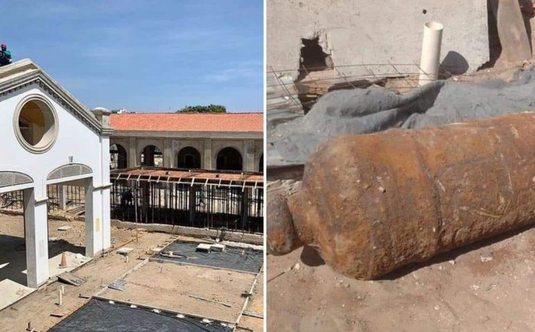 Legenda: Peça foi encontrada há 3 anos durante escavação
Foto: Copam/Secult/Reprodução