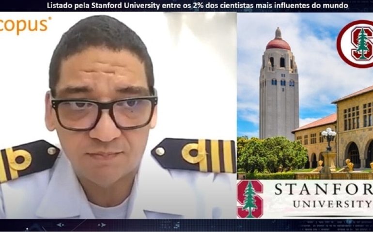 Capitão da Marinha entre os maiores pesquisadores do mundo