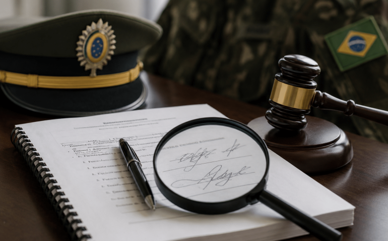 Capitão do Exército condenado por fraude em TCC
