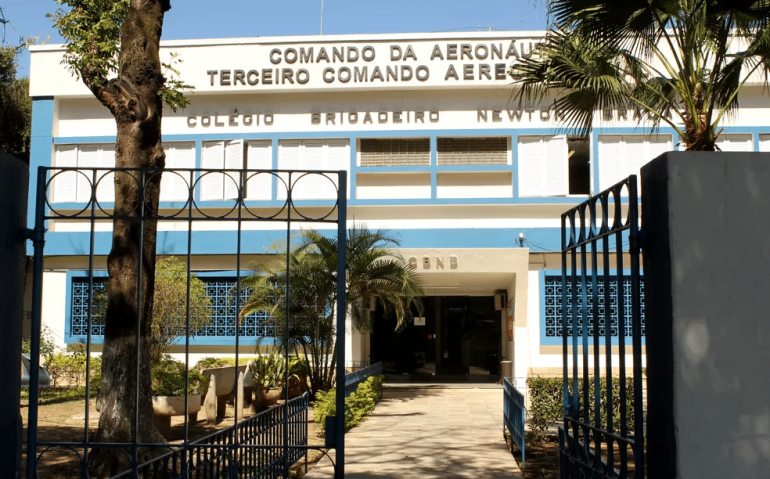 Colégio da Aeronáutica, na Ilha do Governador — Foto: Agência O Globo