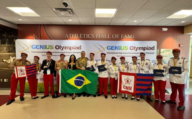 Alunos dos Colégios Militares de Recife e Manaus conquistaram os 2º e 3º lugares na Genius Olympiad , em NY
