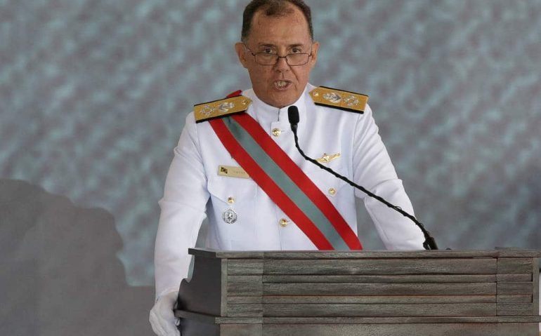 Comandante da Marinha, ALmirante Ilques Barbosa Júnior (Pedro Ladeira/Folhapress)