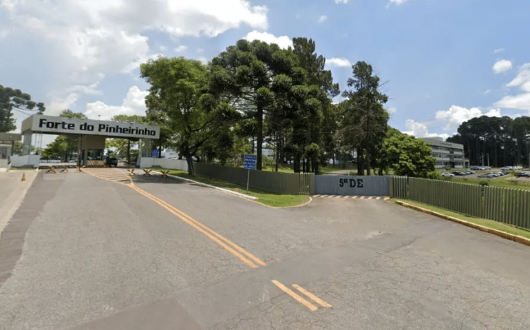 Comando da 5ª Região Militar do Exército – (Foto: Reprodução Google Street View)