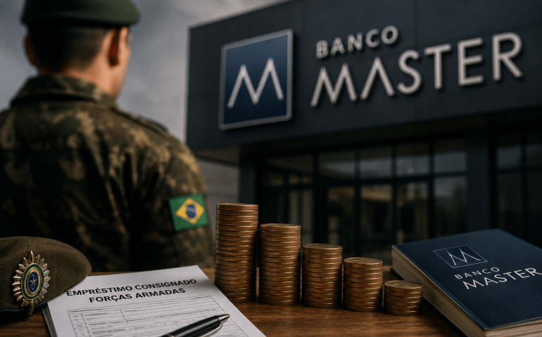 Militares não foram lesados por empréstimos no Banco Master