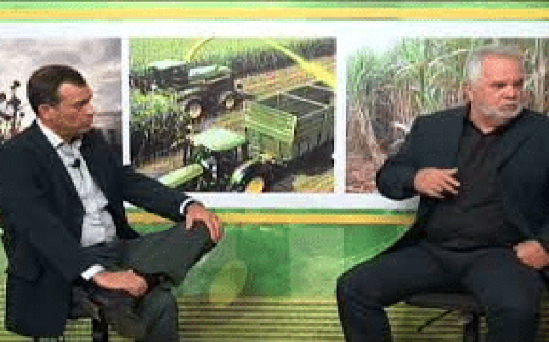 Coronel Edno Martins (esq.) foi desligado da CEF - Reprodução Brasil Agro 435 (youtube)