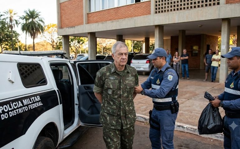 Coronel da reserva preso por agredir o filho em Brasília