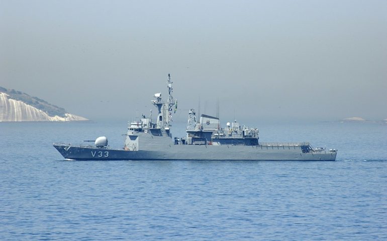 A Corveta Frontin foi desativada em 2014 (Imagem: Naval)